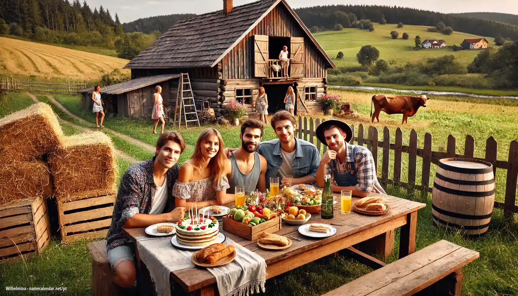 Celebração do dia do nome e nome - Wilhelmina