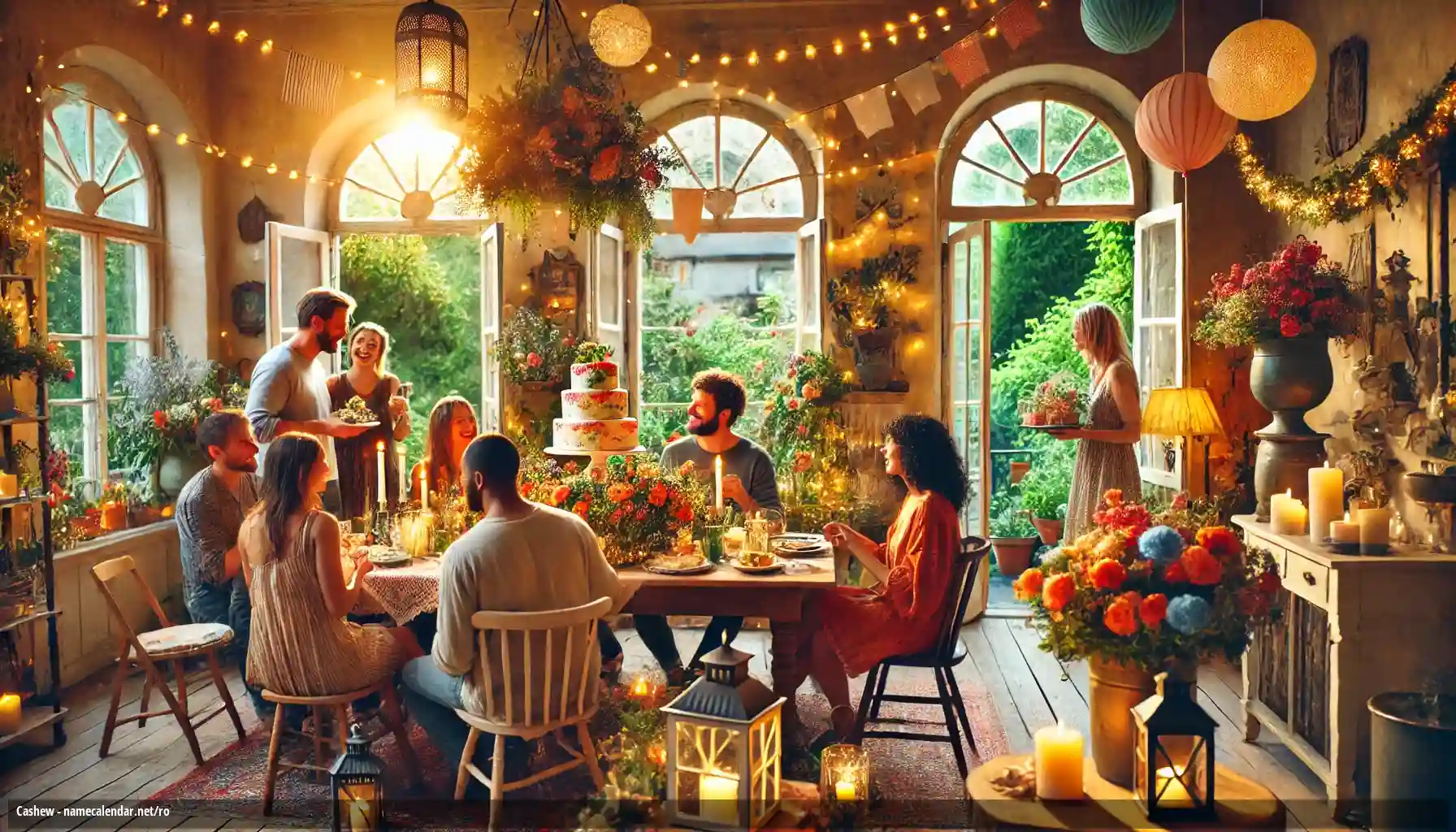 Sărbătorirea zilei onomastice și a numelui - Cashew