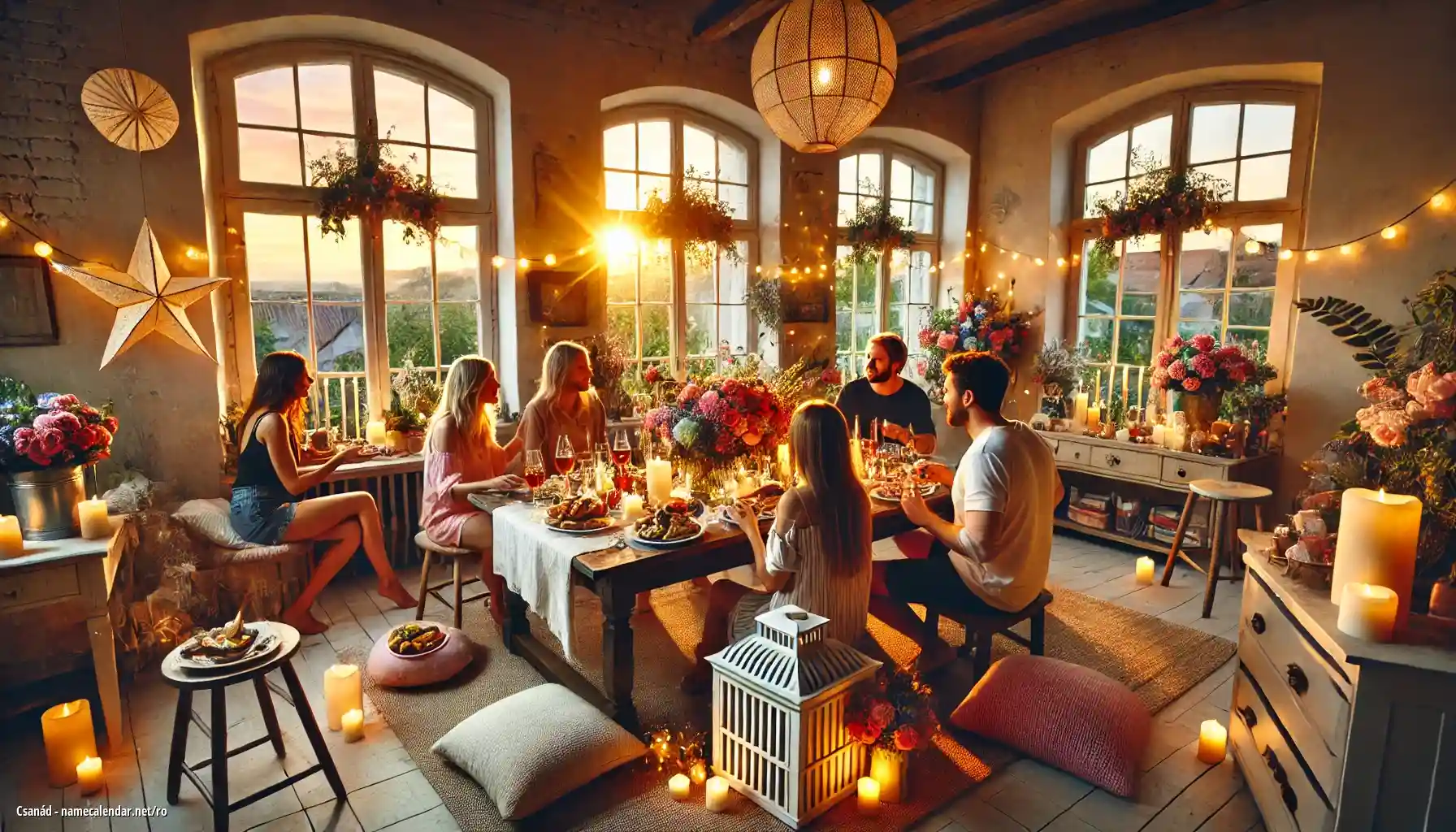 Sărbătorirea zilei onomastice și a numelui - Csanád