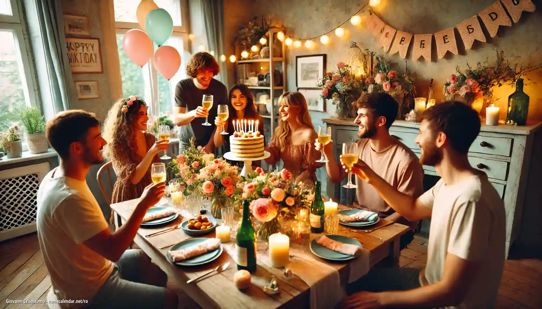 Sărbătorirea zilei onomastice și a numelui - Giovanni Crisostomo