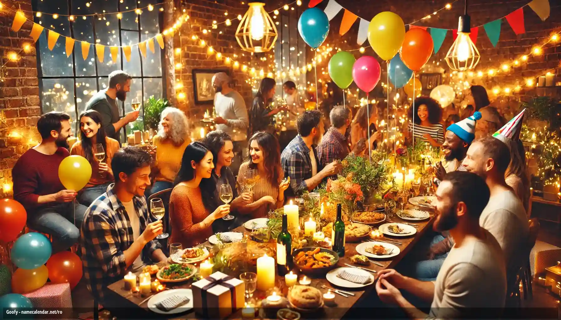 Sărbătorirea zilei onomastice și a numelui - Goofy