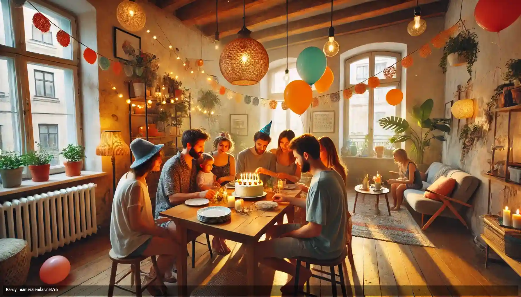 Sărbătorirea zilei onomastice și a numelui - Hardy