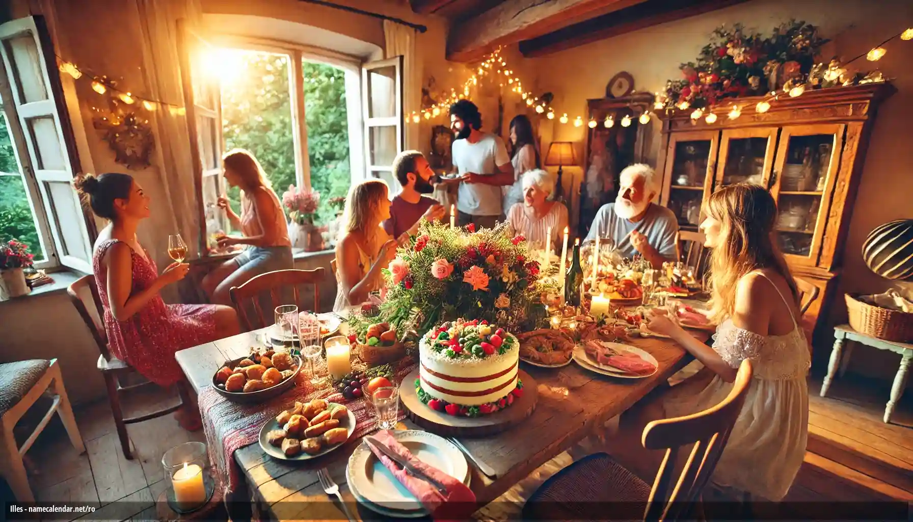 Sărbătorirea zilei onomastice și a numelui - Illes