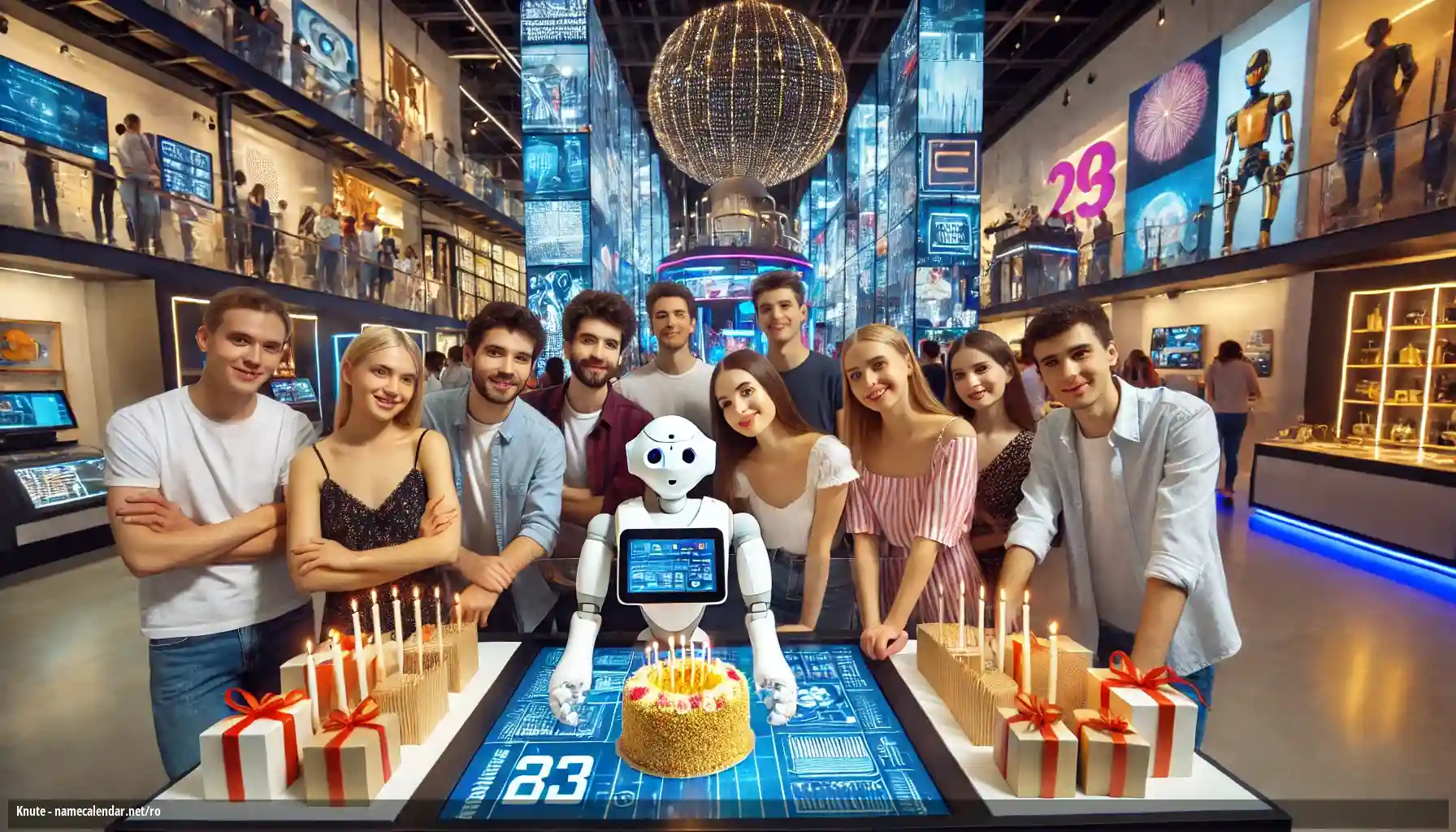 Sărbătorirea zilei onomastice și a numelui - Knute