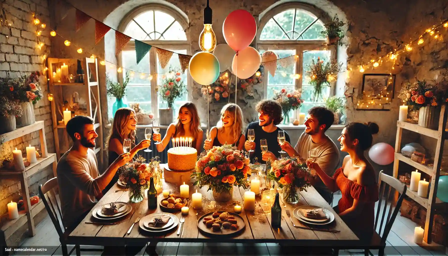 Sărbătorirea zilei onomastice și a numelui - Saal