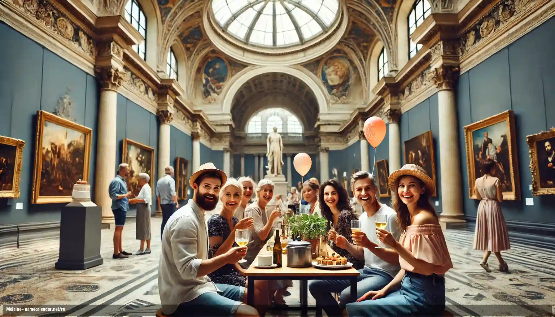 Празднование именин и именин - Mélaine