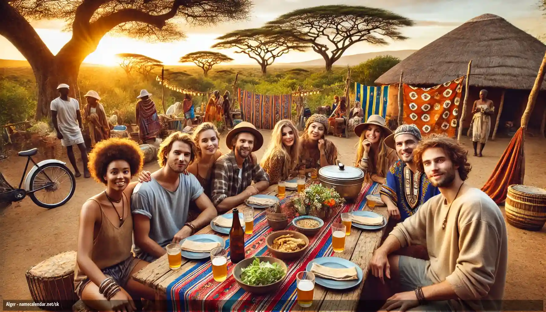 Oslava menín a mien - Alger