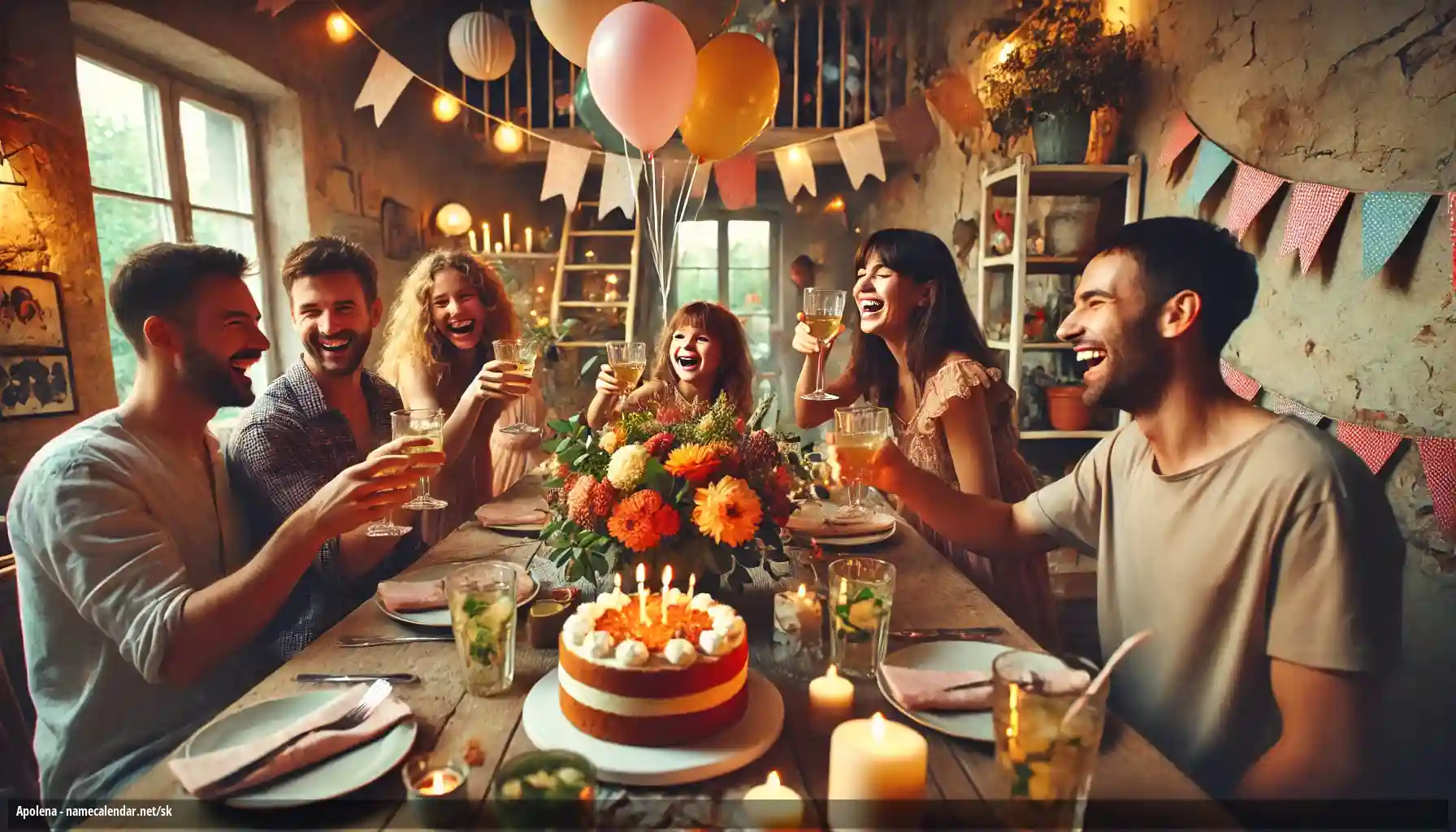 Oslava menín a mien - Apolena