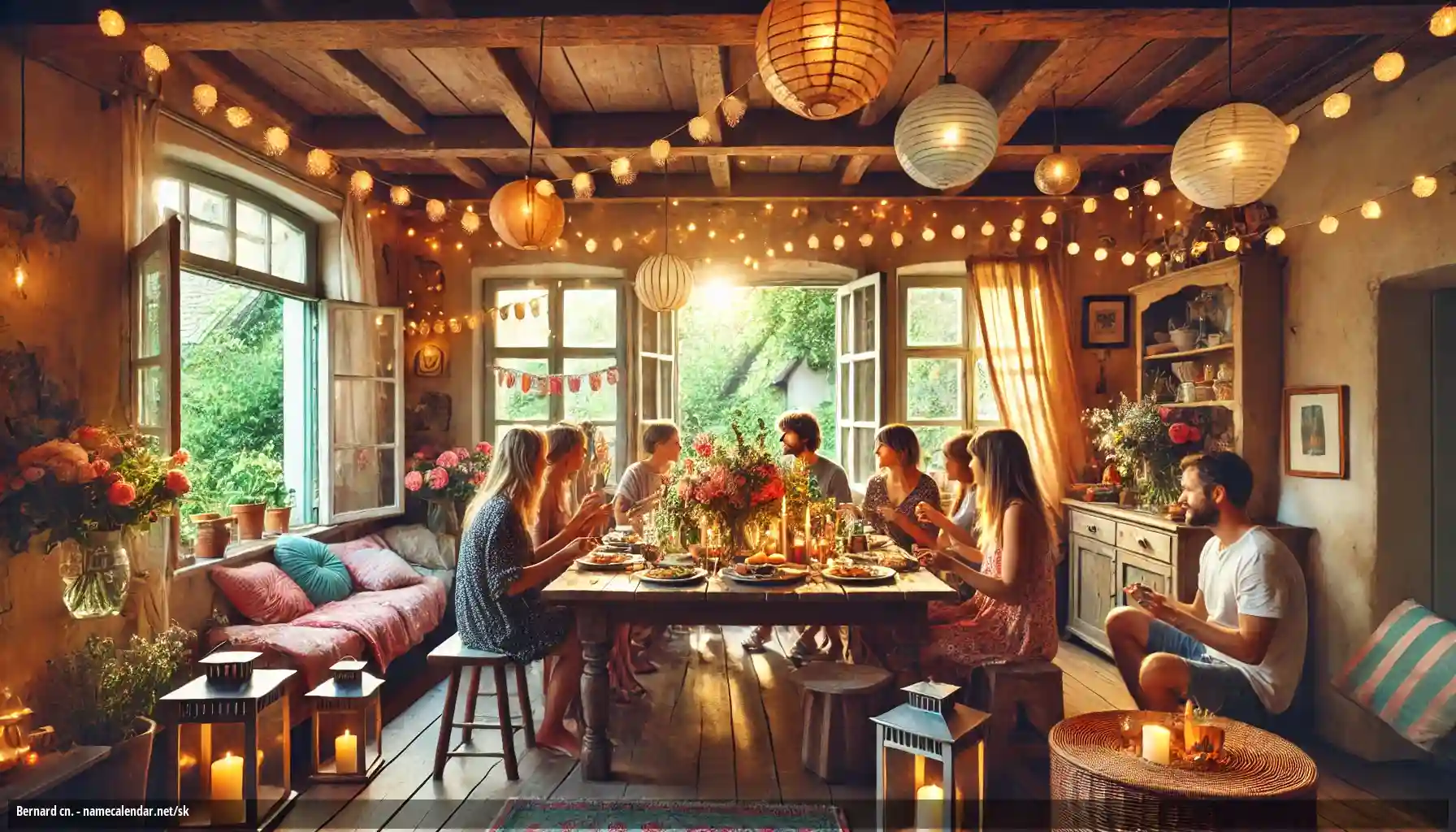 Oslava menín a mien - Bernard cn.