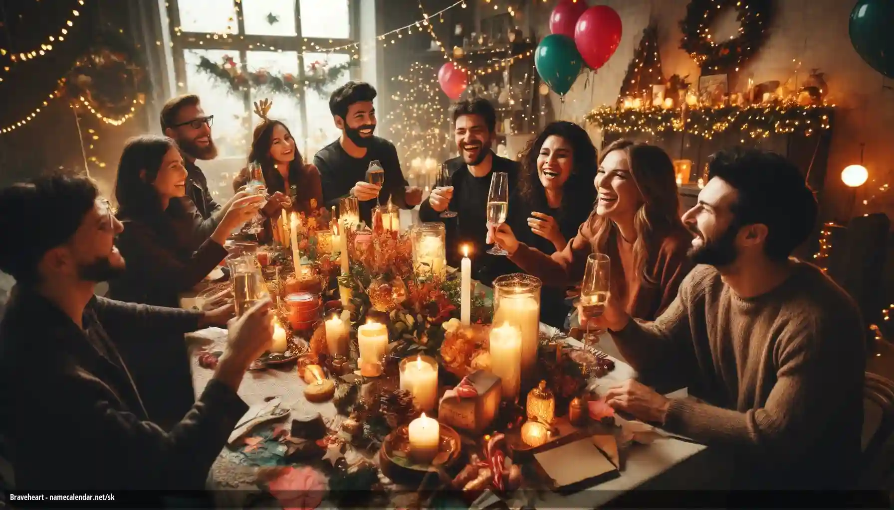 Oslava menín a mien - Braveheart