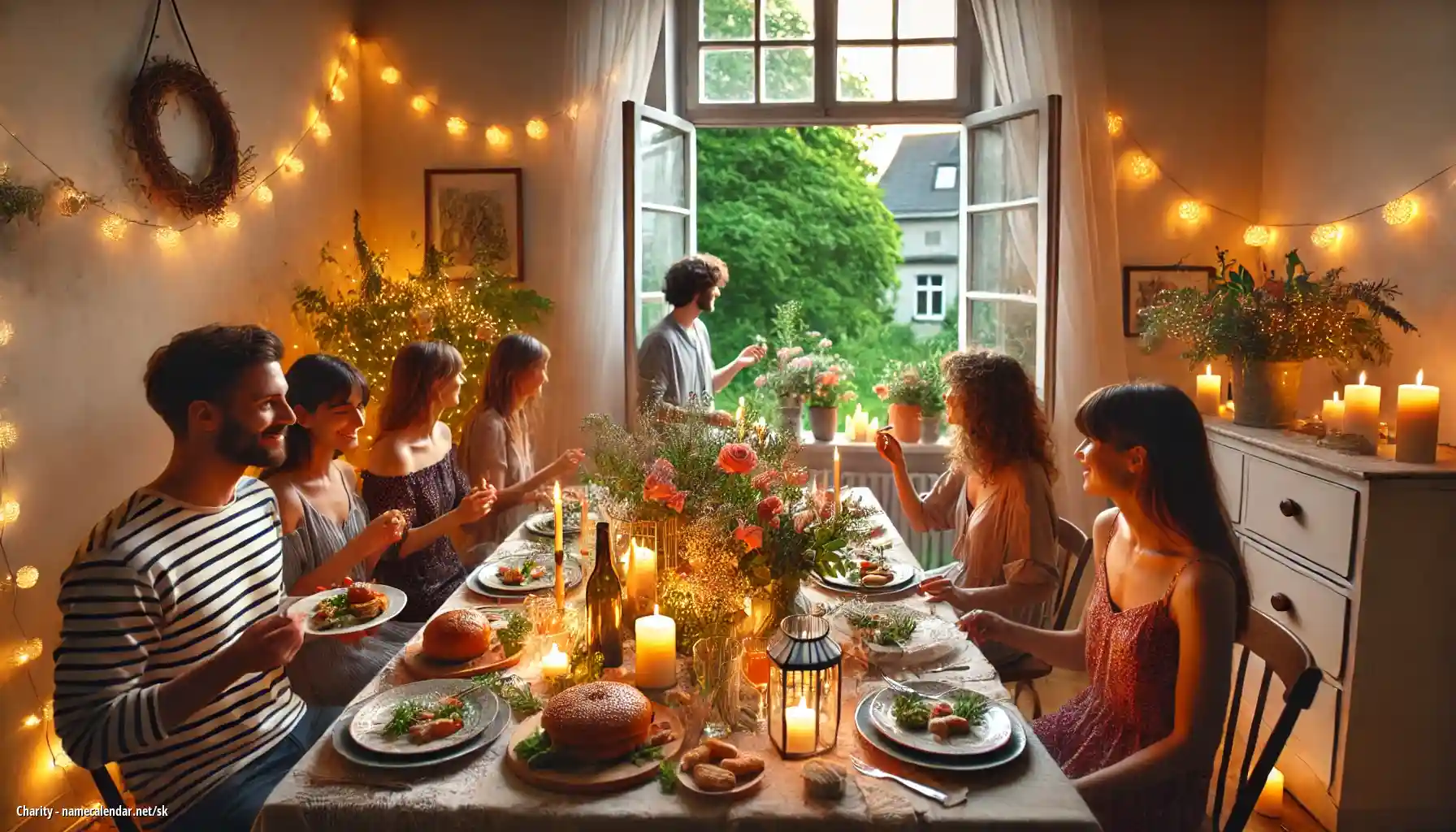 Oslava menín a mien - Charity