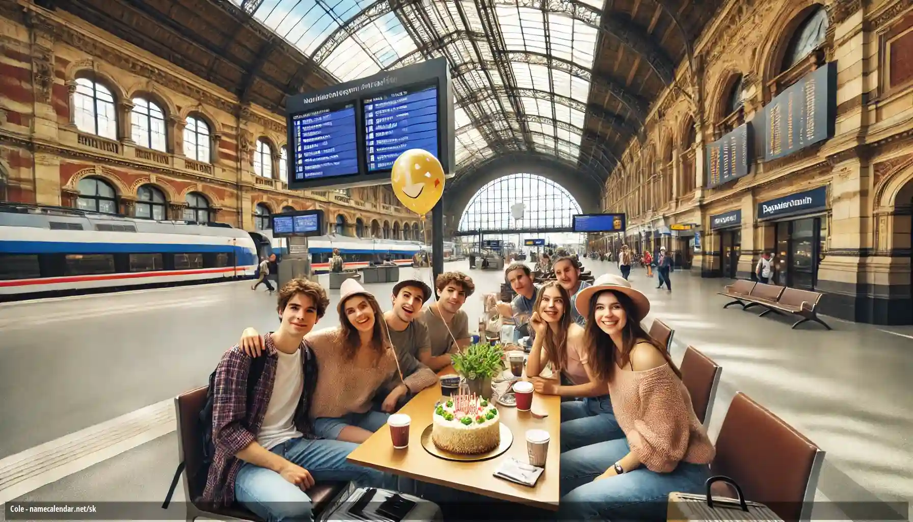 Oslava menín a mien - Cole