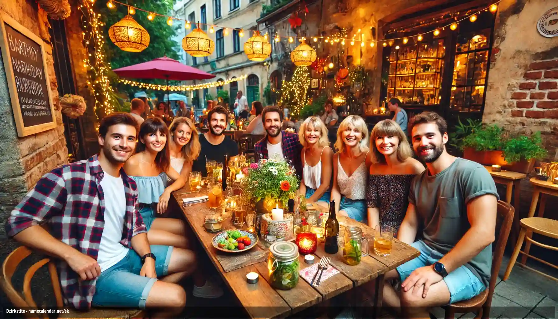 Oslava menín a mien - Dzirkstite