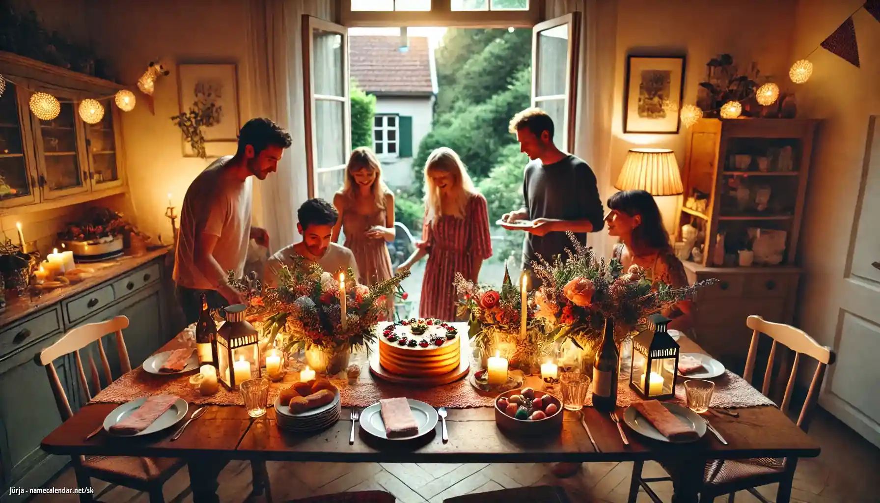 Oslava menín a mien - Jürja