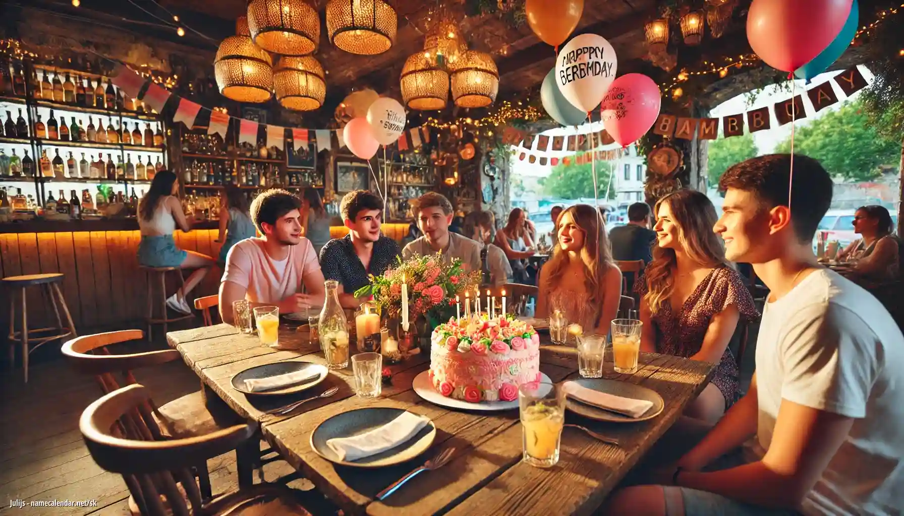 Oslava menín a mien - Julijs