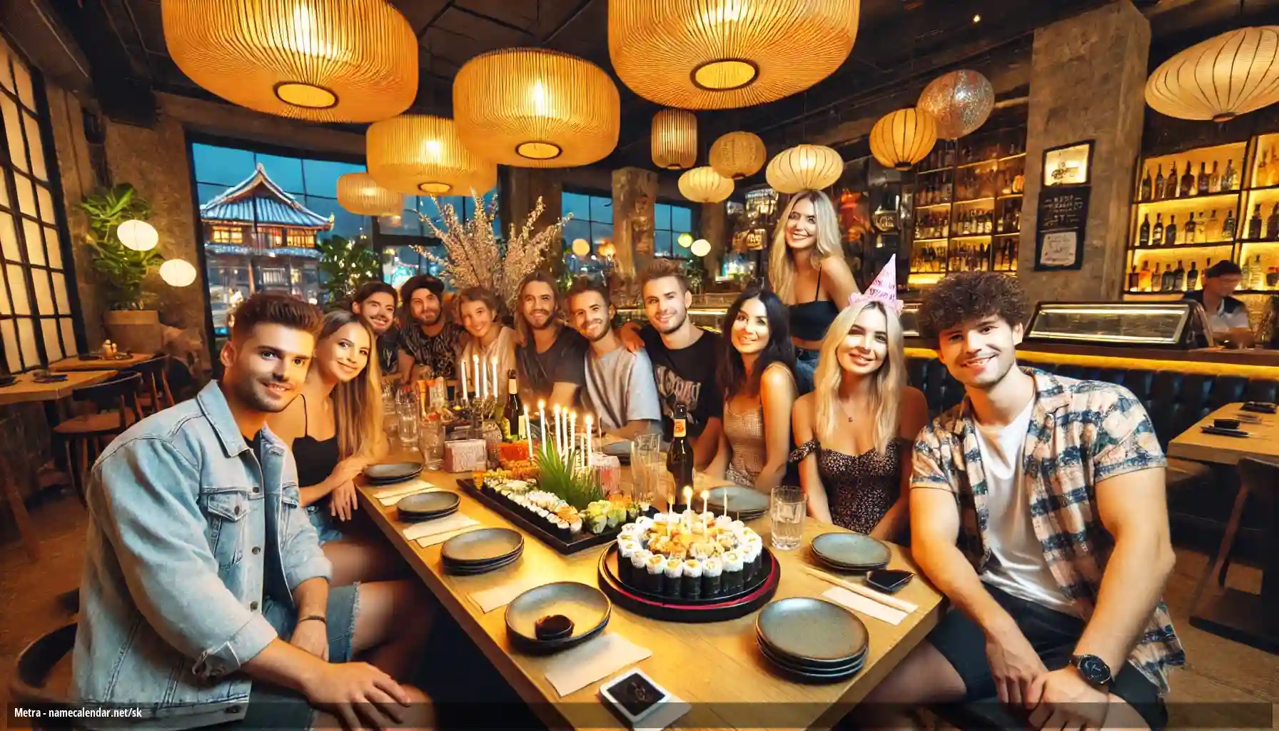 Oslava menín a mien - Metra