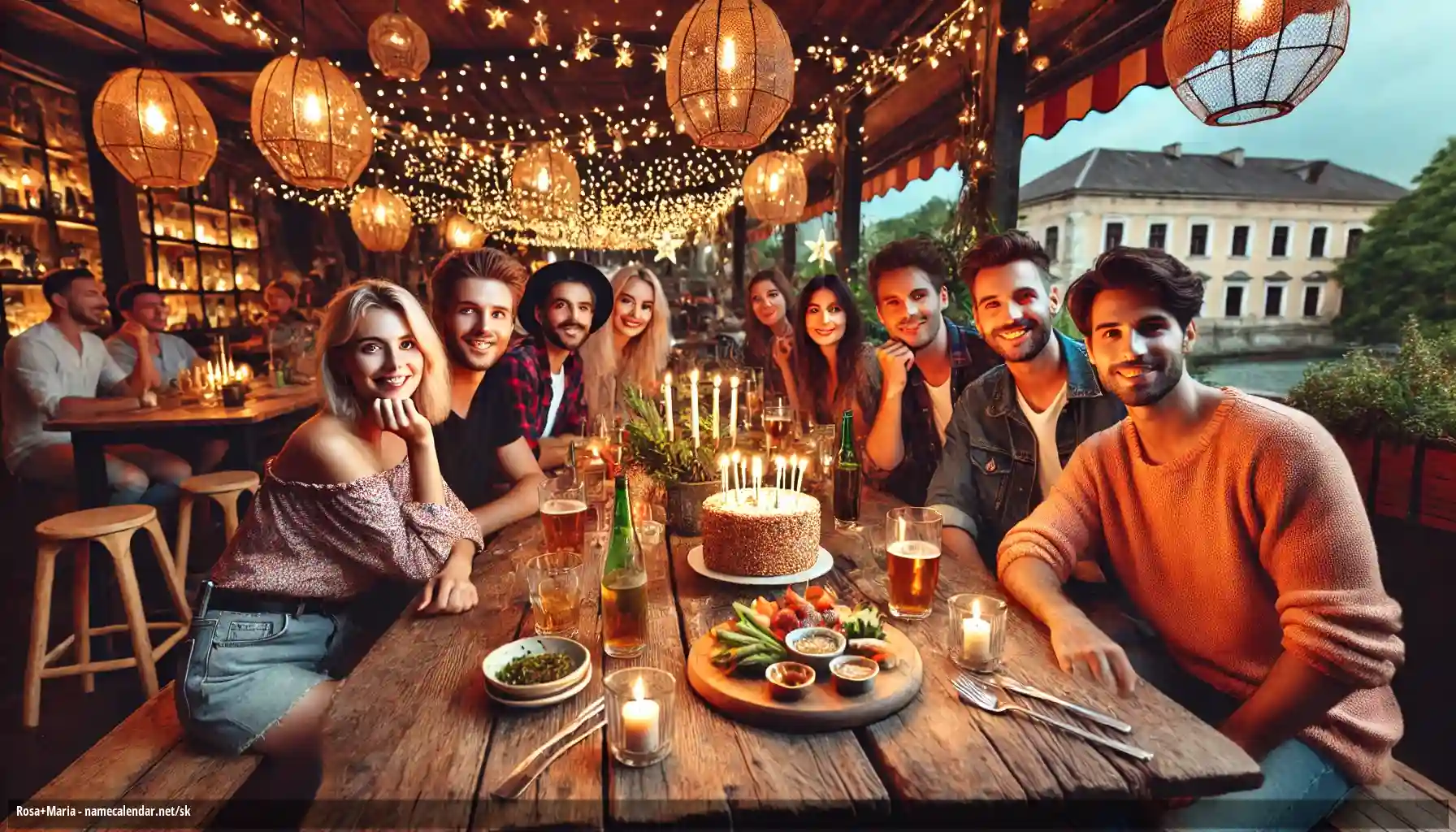 Oslava menín a mien - Rosa+Maria