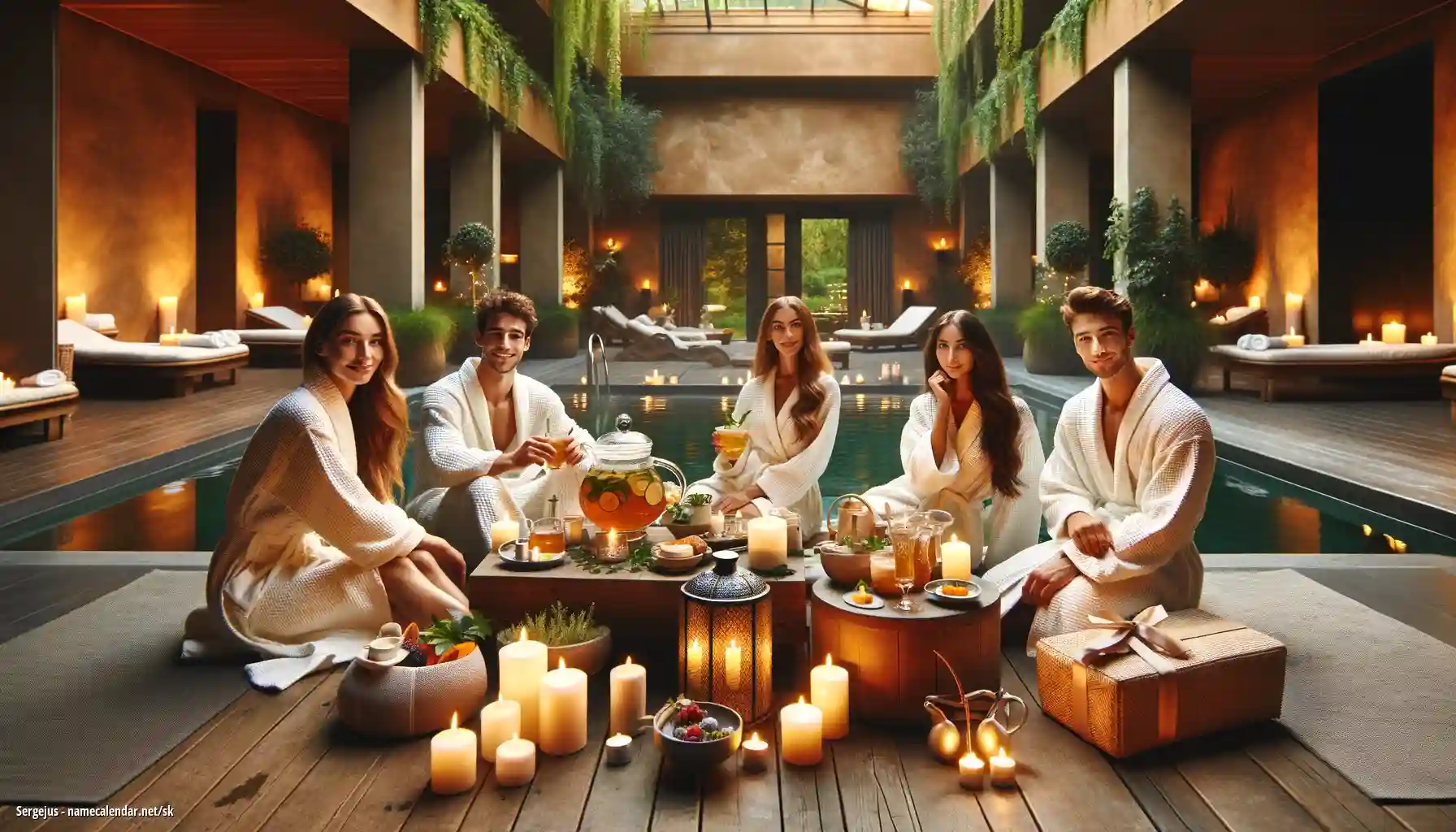 Oslava menín a mien - Sergejus