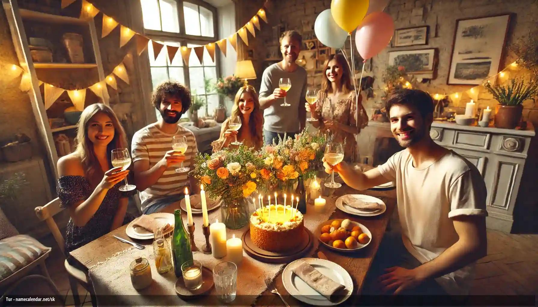 Oslava menín a mien - Tur