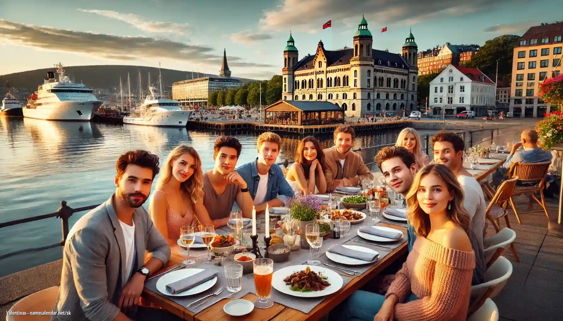 Oslava menín a mien - Valentinas