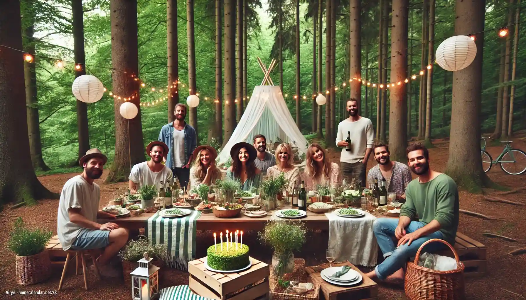 Oslava menín a mien - Virge