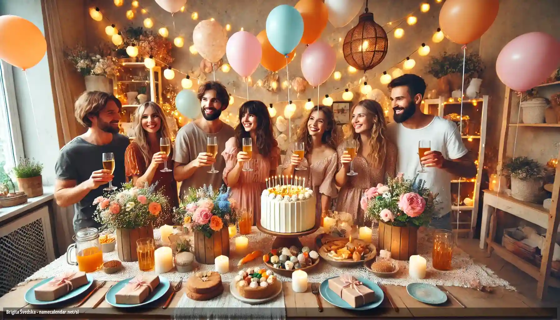 Praznovanje imendana in imena - Brigita Švedska