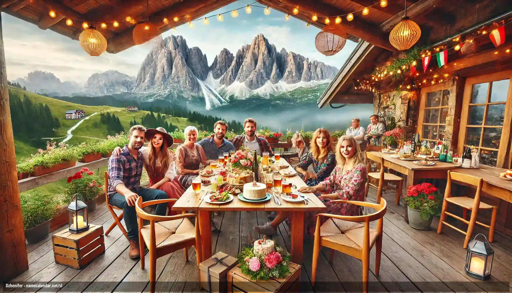 Praznovanje imendana in imena - Dzhenifer