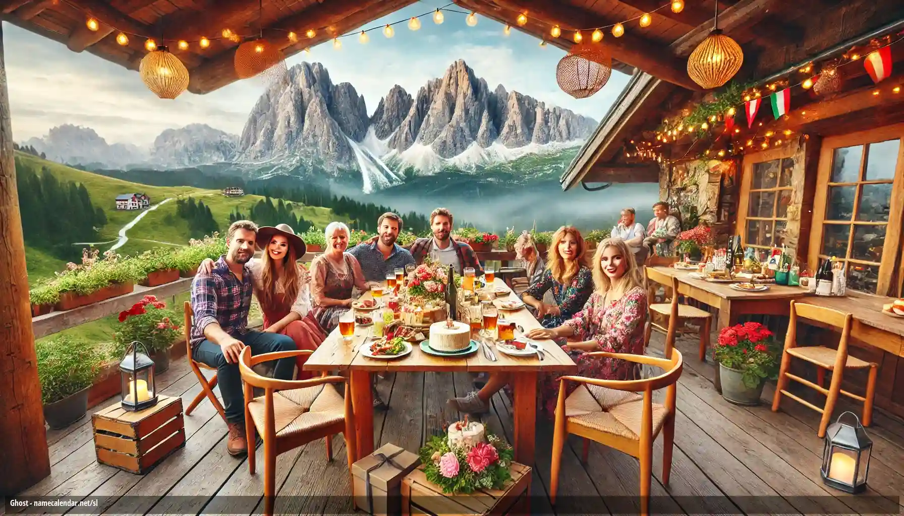 Praznovanje imendana in imena - Ghost