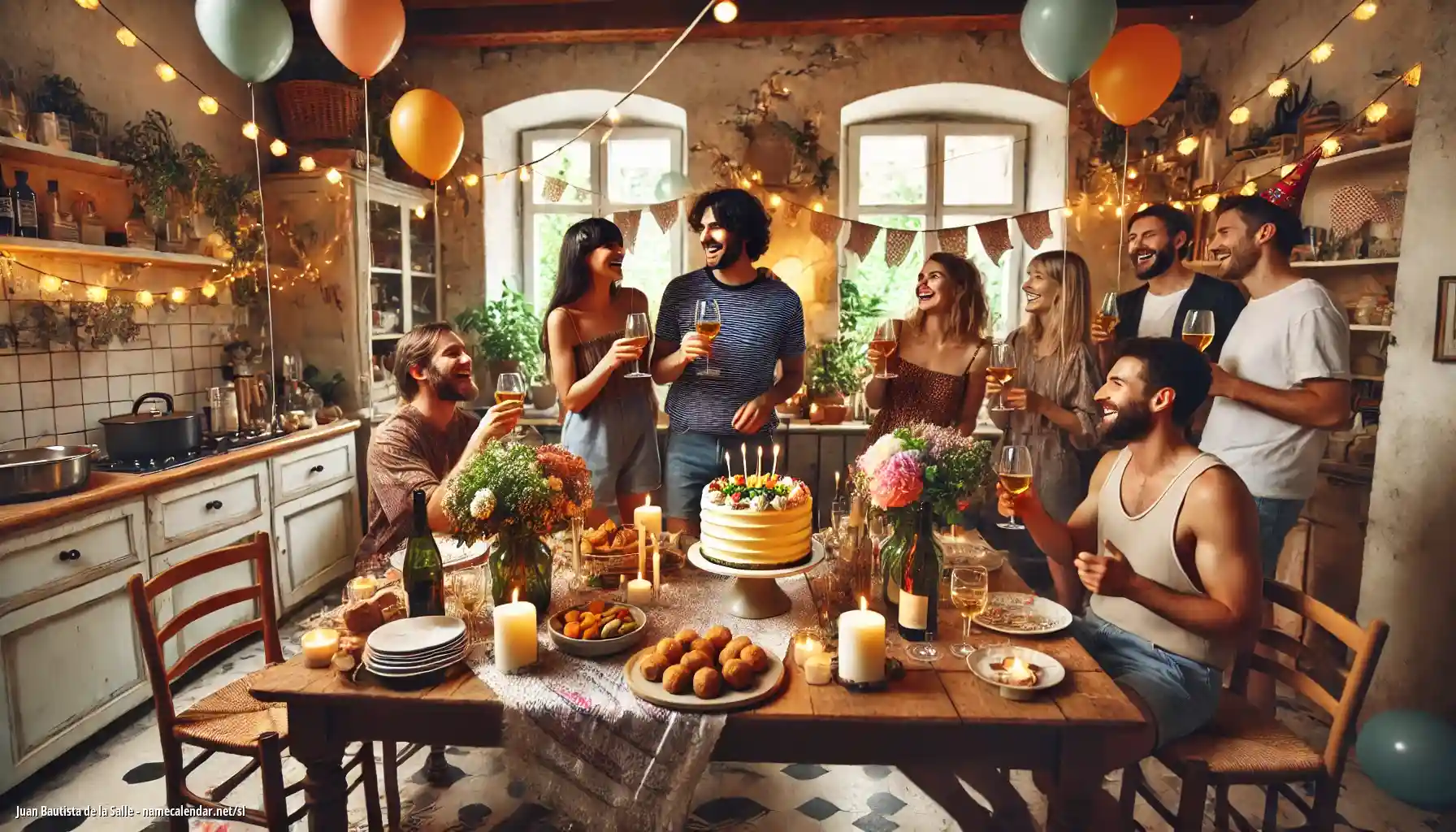 Praznovanje imendana in imena - Juan Bautista de la Salle