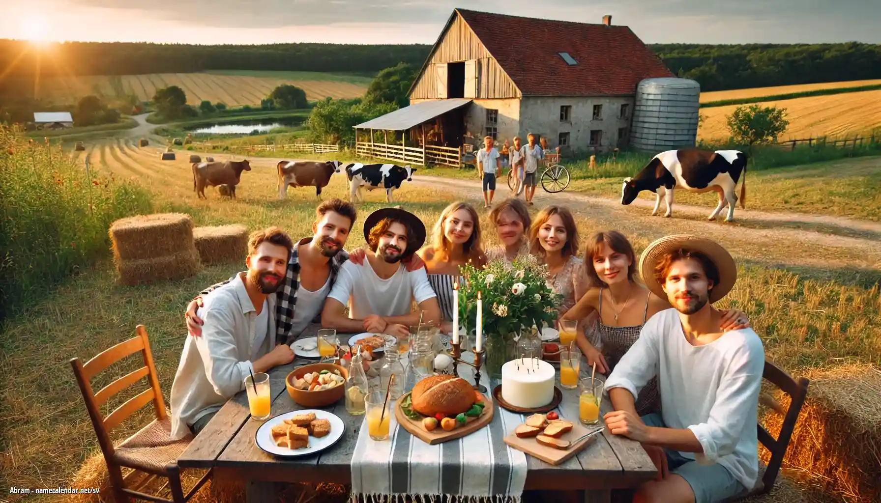 Firande av namnsdag och namn - Abram