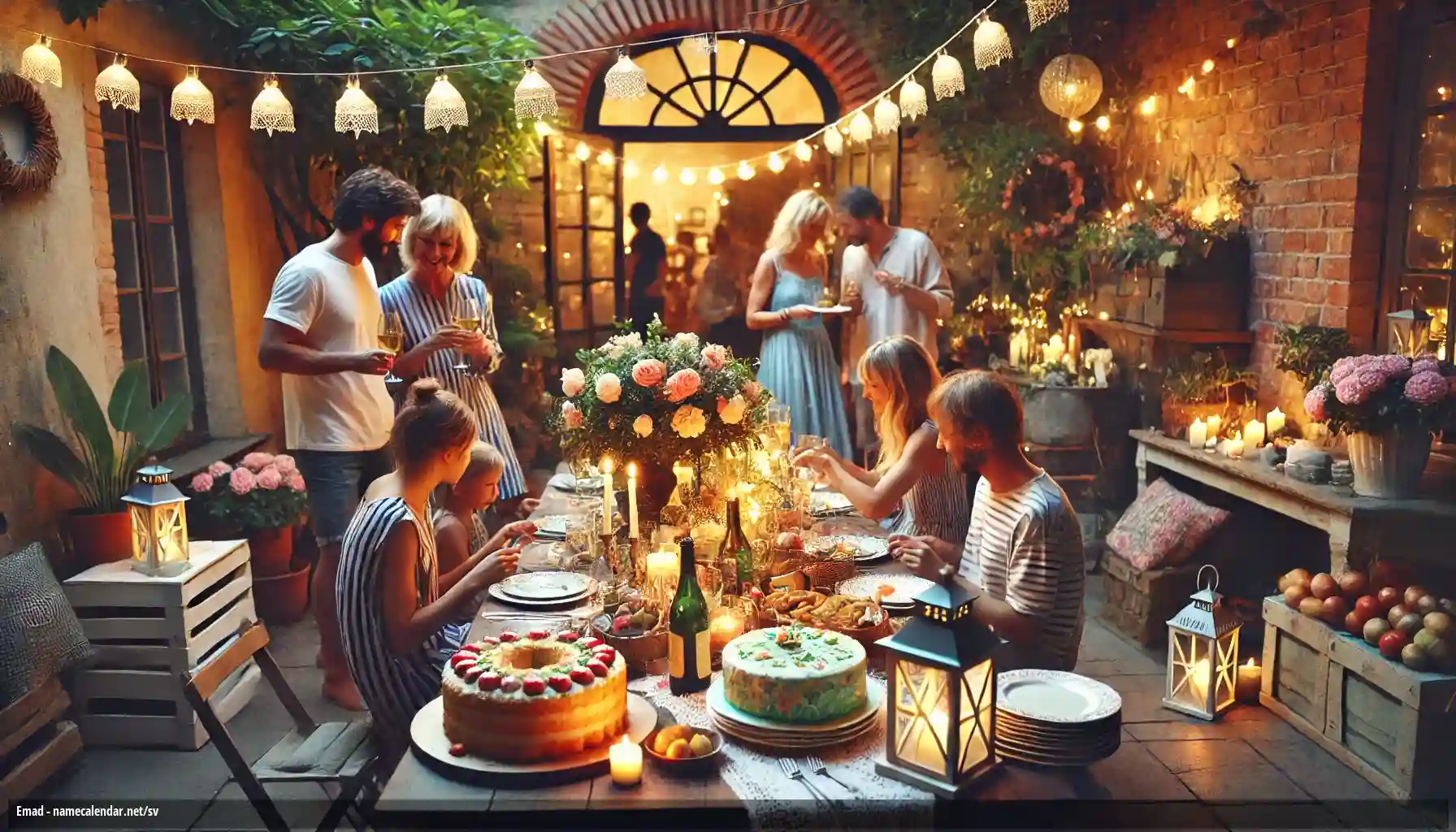 Firande av namnsdag och namn - Emad