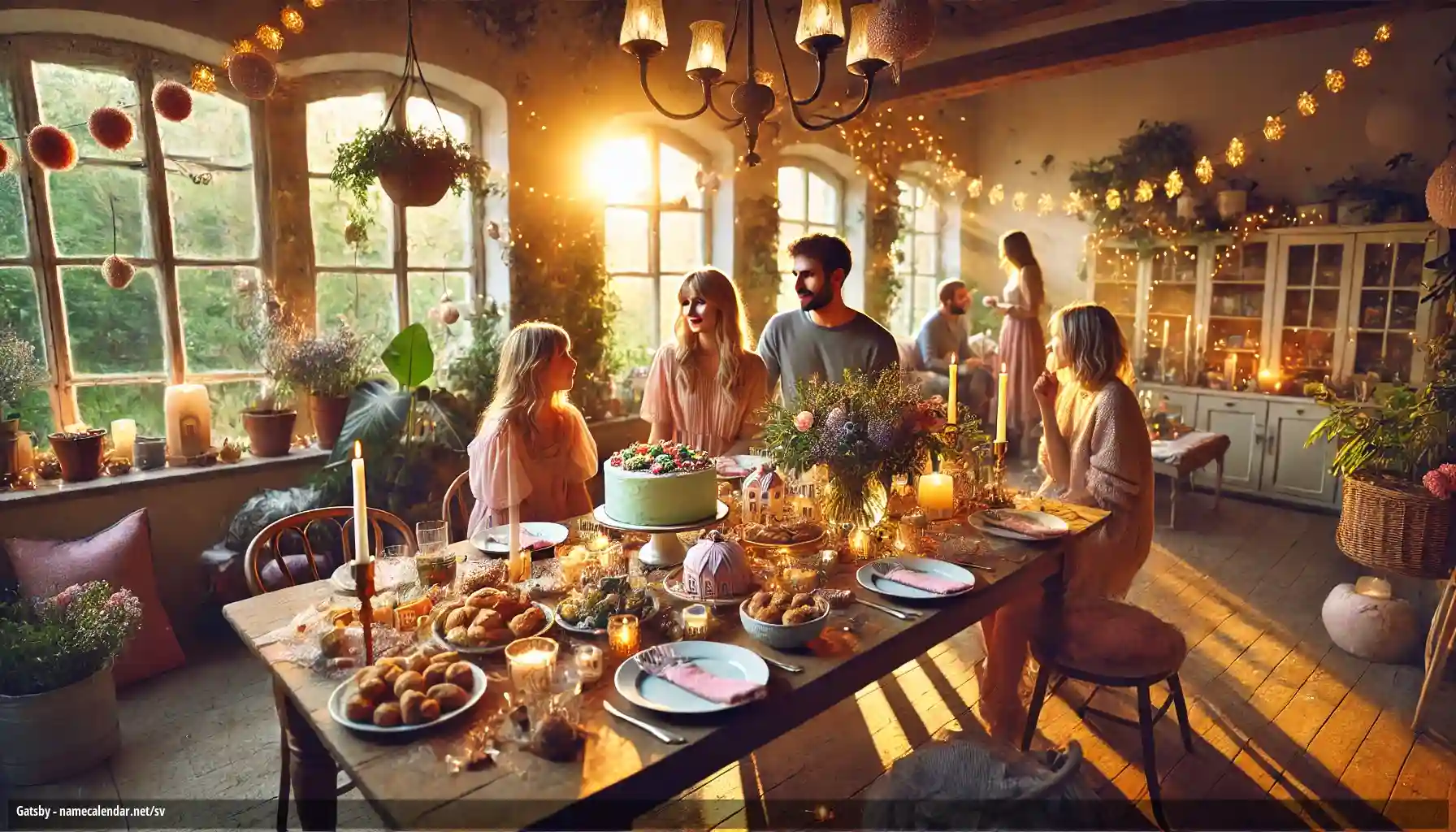 Firande av namnsdag och namn - Gatsby