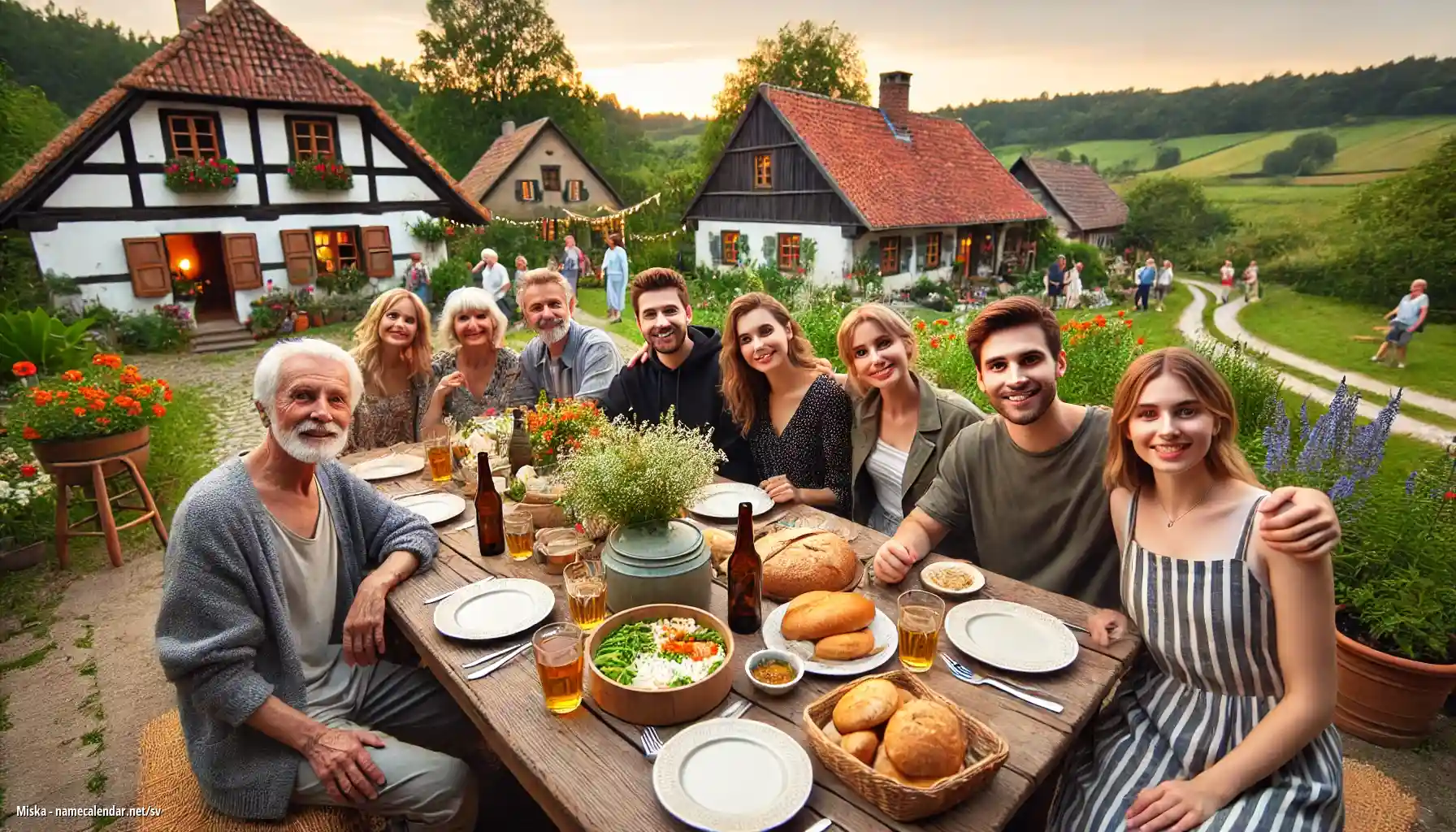 Firande av namnsdag och namn - Miska