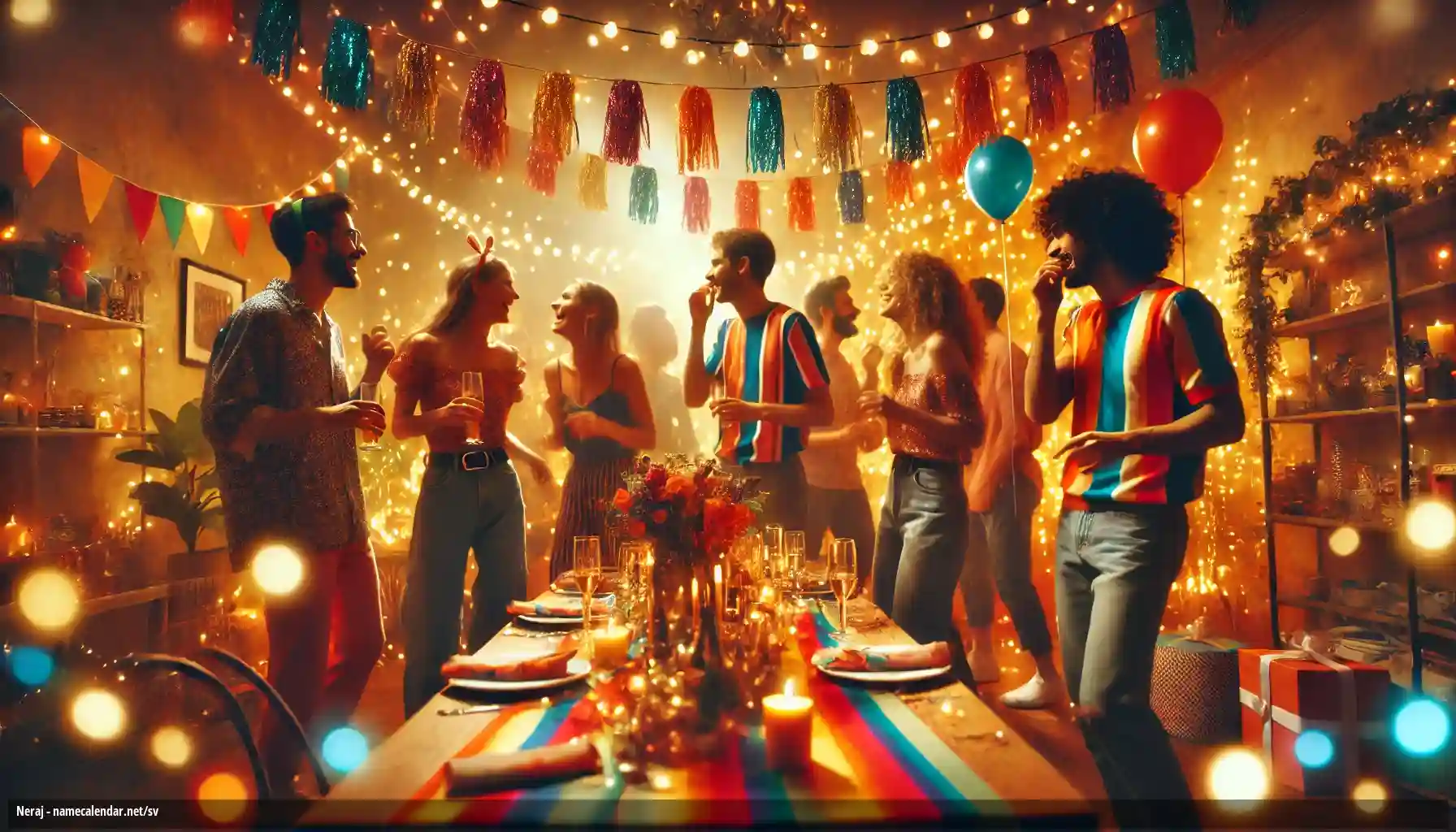 Firande av namnsdag och namn - Neraj