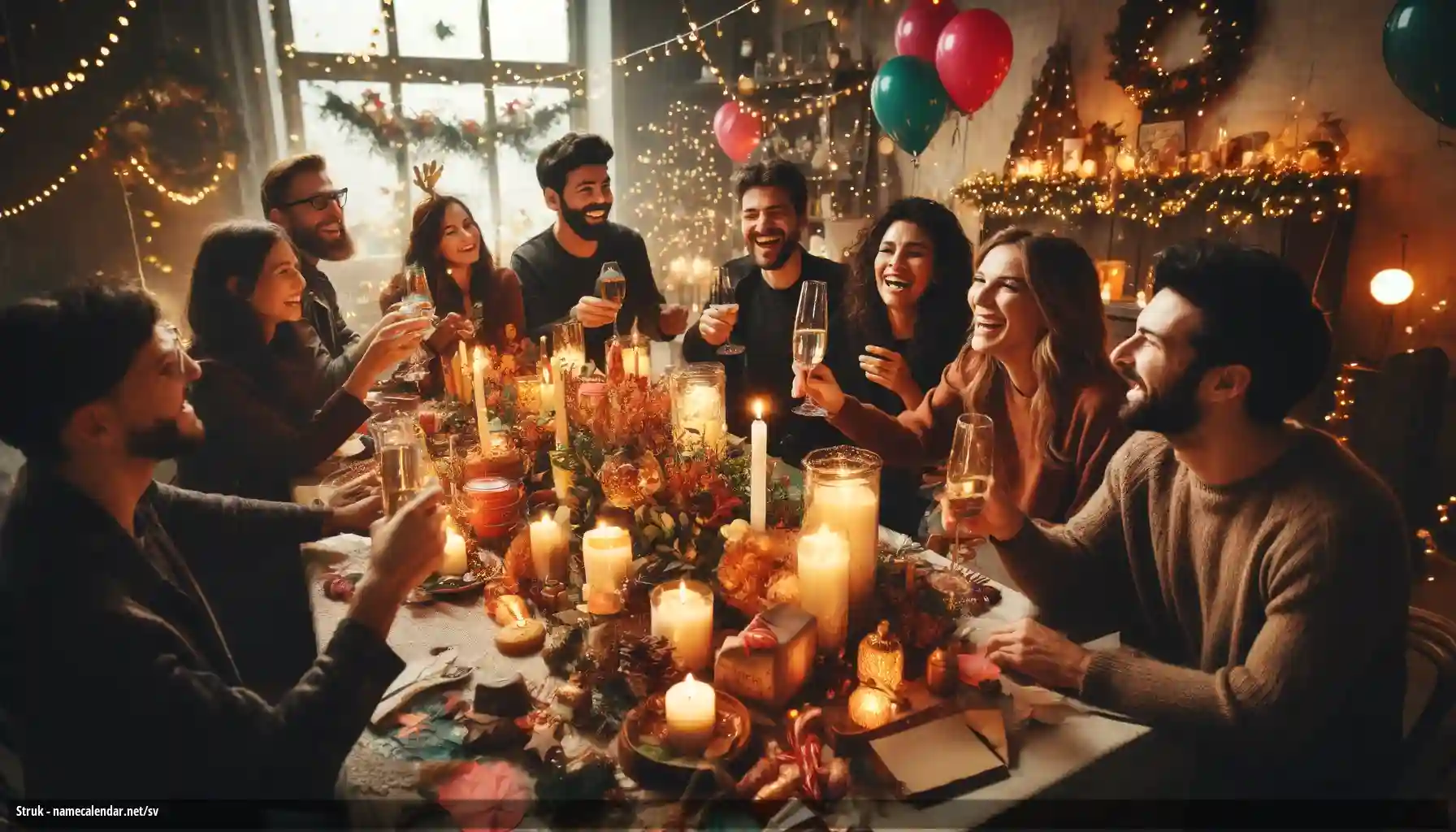 Firande av namnsdag och namn - Struk