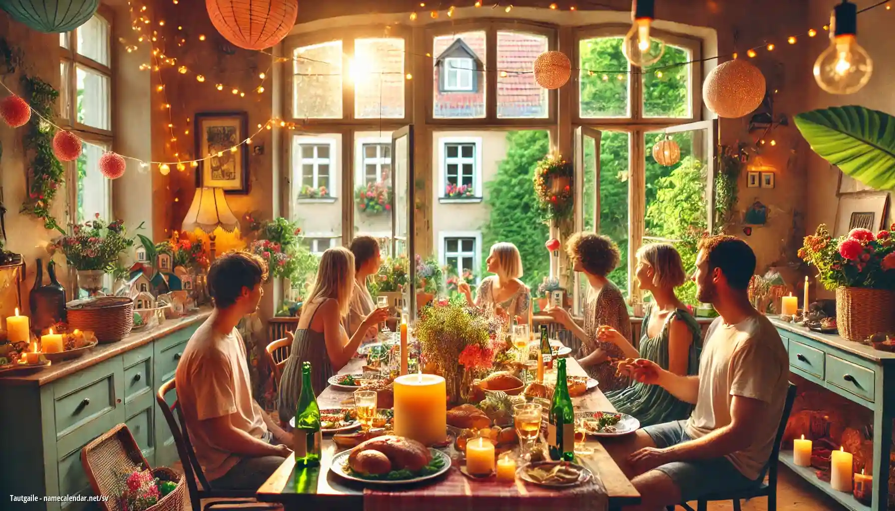 Firande av namnsdag och namn - Tautgaile