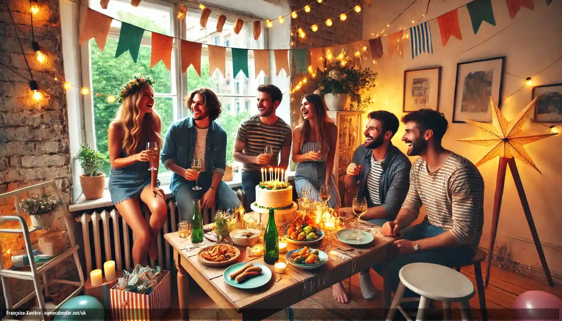 Святкування іменин та імен - Françoise-Xavière