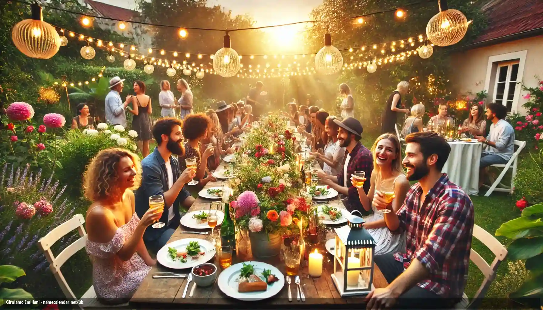 Святкування іменин та імен - Girolamo Emiliani