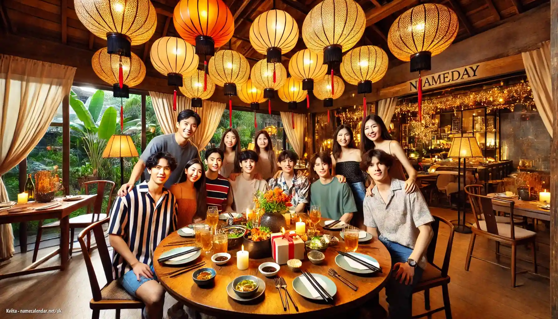 Святкування іменин та імен - Květa