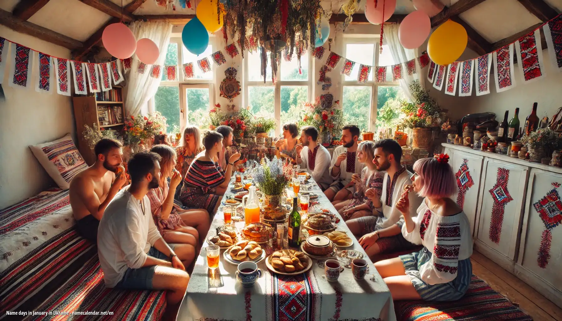 Celebration of name day and name in Ukraine Celebration of name day and name in Ukraine