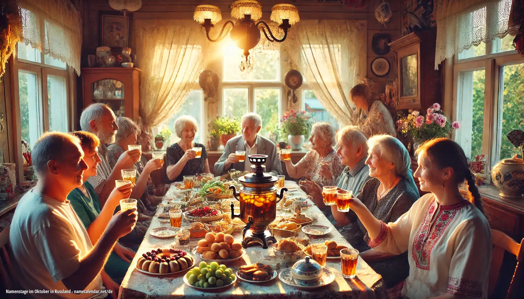 Feier des Namenstages und des Namens in Russland Feier des Namenstages und des Namens in Russland