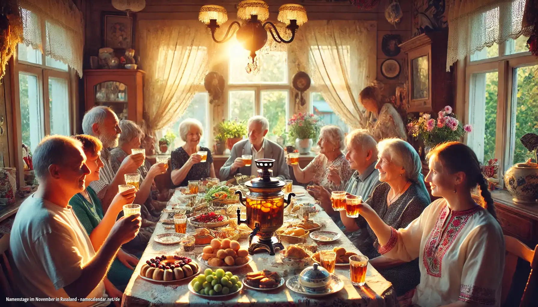 Feier des Namenstages und des Namens in Russland Feier des Namenstages und des Namens in Russland