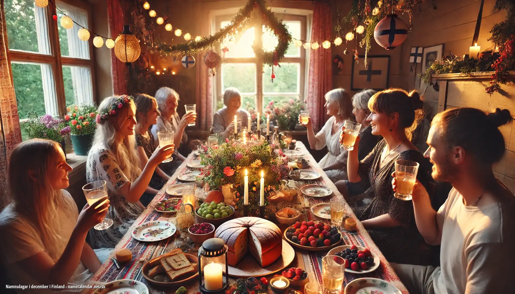 Firande av namnsdag och namn i Finland Firande av namnsdag och namn i Finland