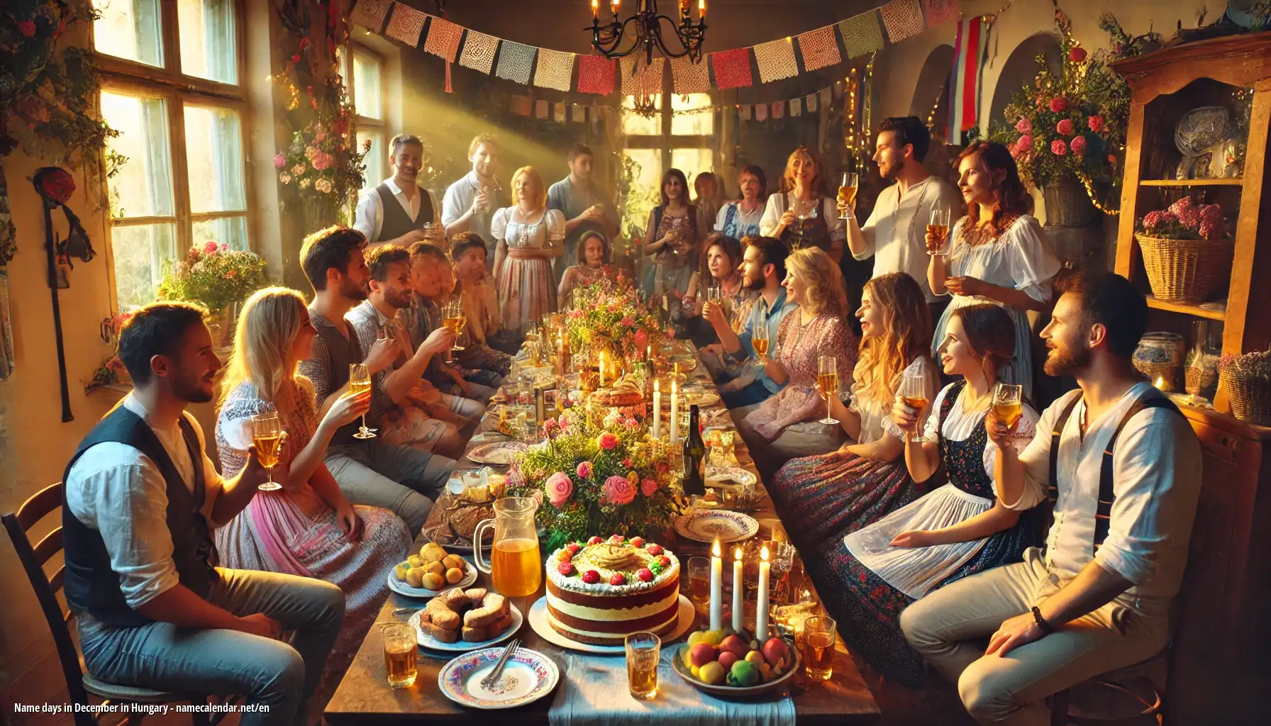 Celebration of name day and name in Hungary Celebration of name day and name in Hungary