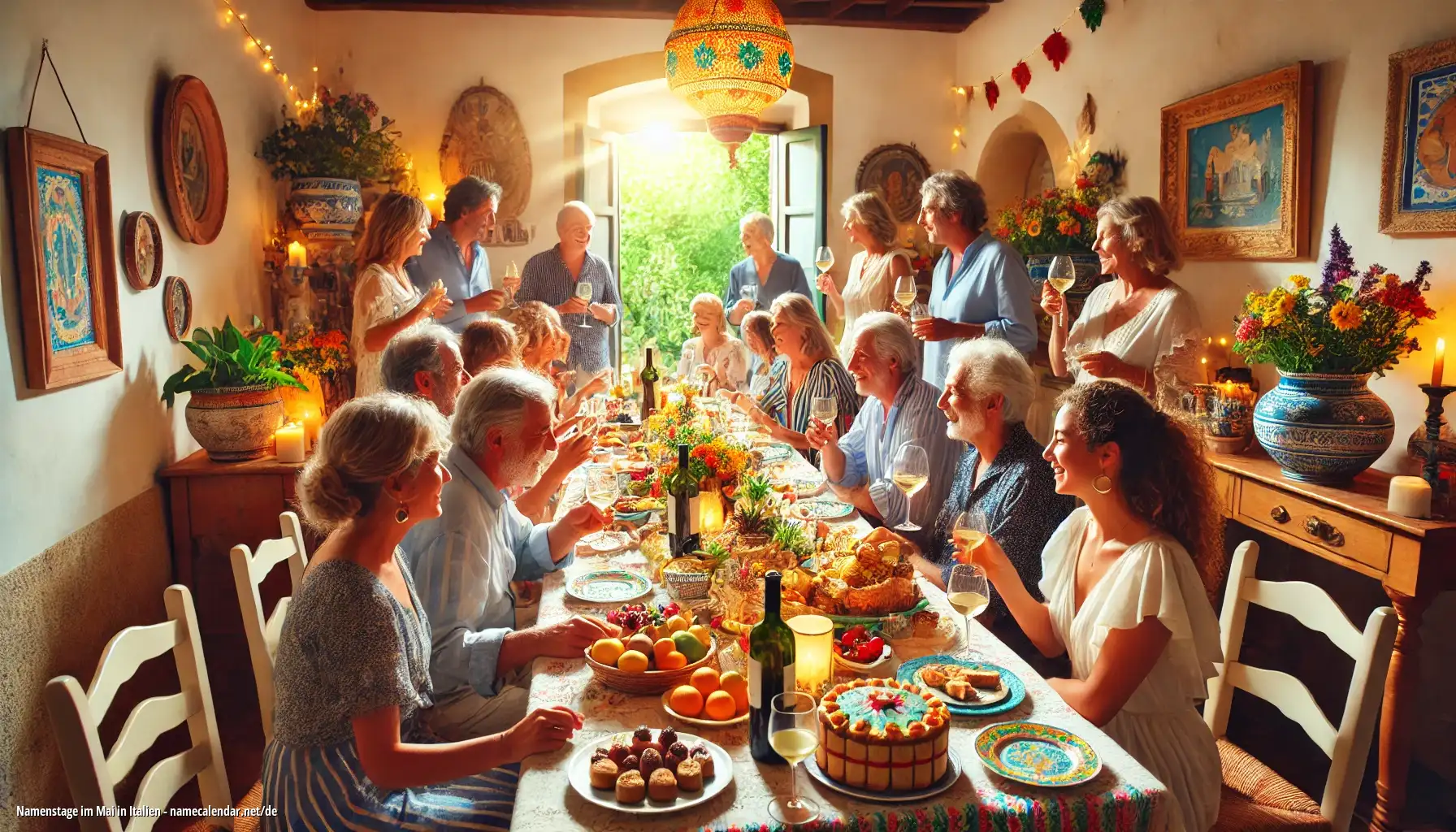 Feier des Namenstages und des Namens in Italien Feier des Namenstages und des Namens in Italien