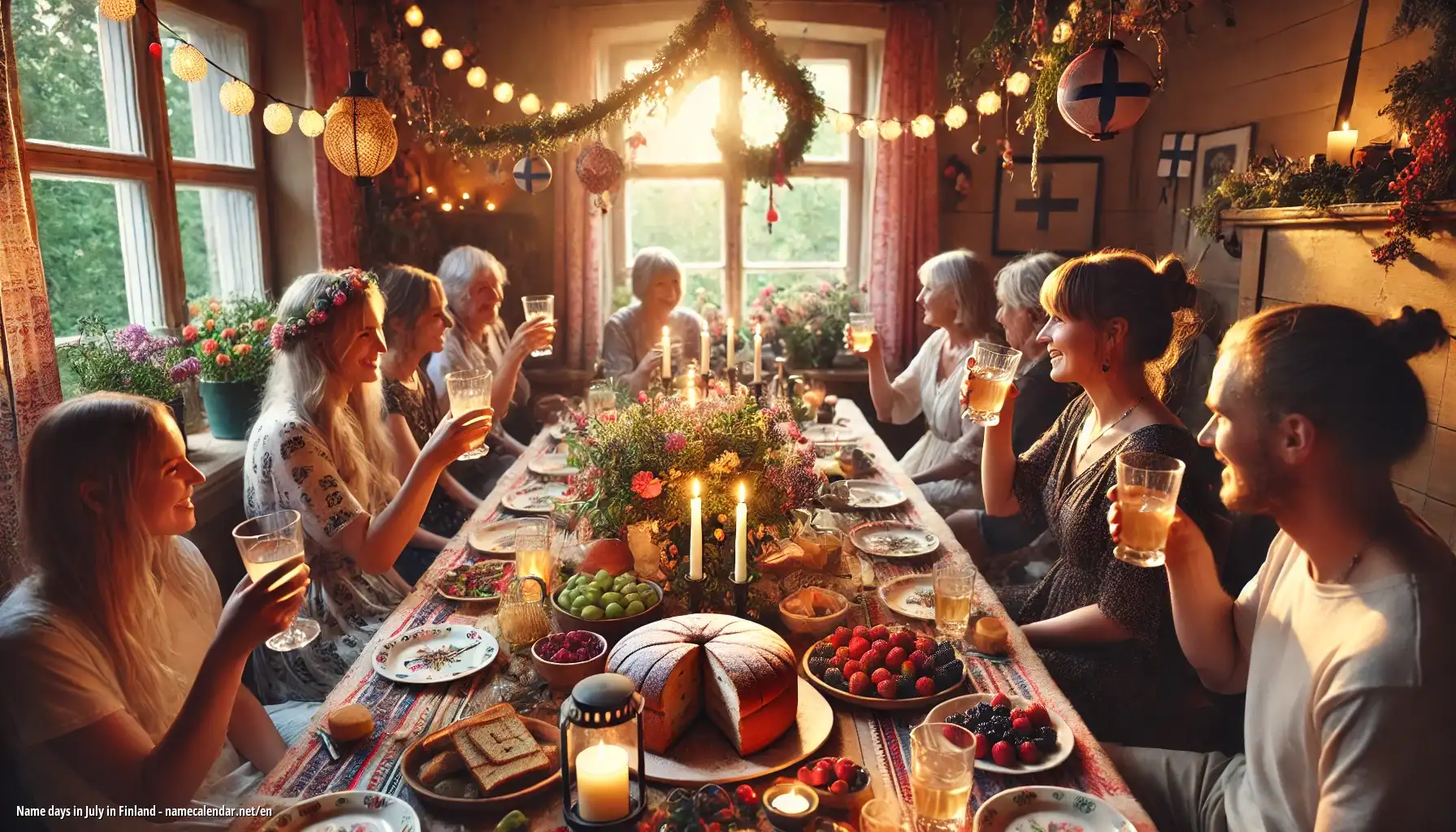 Celebration of name day and name in Finland Celebration of name day and name in Finland