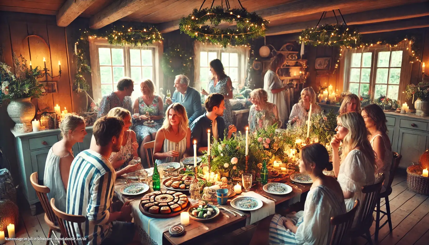 Feier des Namenstages und des Namens in Schweden Feier des Namenstages und des Namens in Schweden