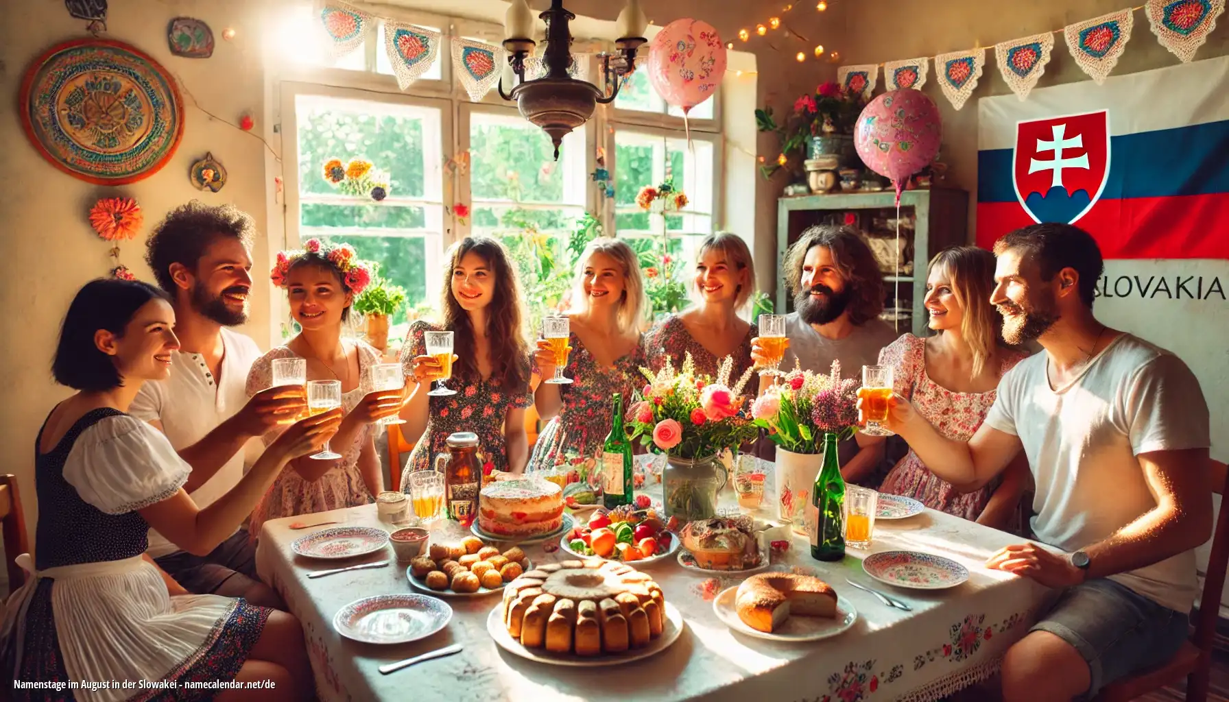 Feier des Namenstages und des Namens in der Slowakei Feier des Namenstages und des Namens in der Slowakei