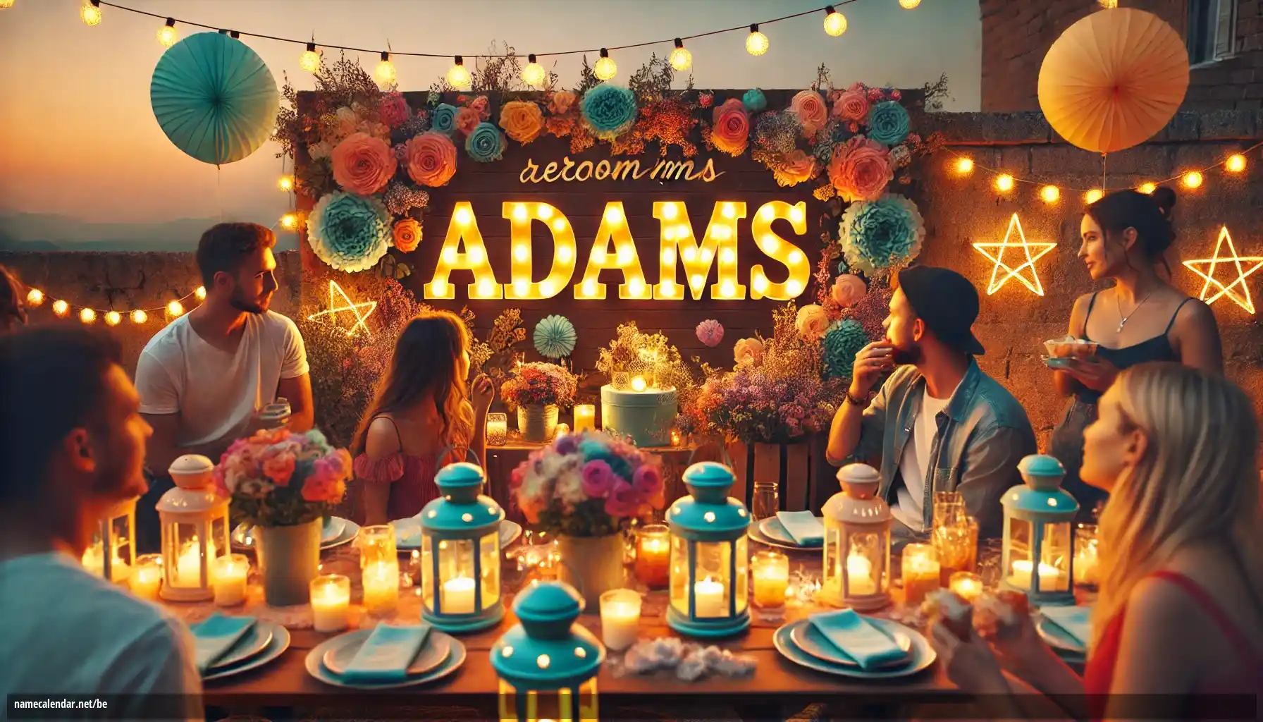 Святкаванне імянін і імянін - Adams