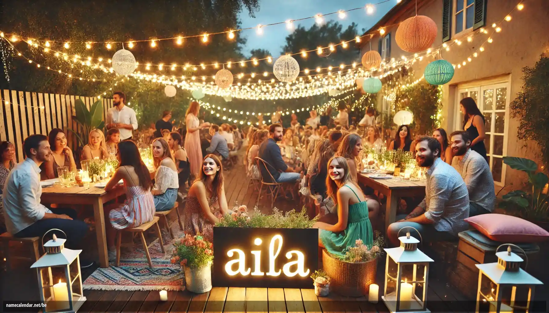 Святкаванне імянін і імянін - Aila